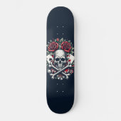 Skateboard Crâne de Poker (Recto)