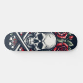 Skateboard Crâne de Poker (Horz)