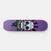 Skateboard crâne de sucre (Horz)