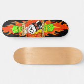 Skateboard Crâne de vaudou (Horz)
