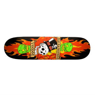 Skateboard Crâne de vaudou