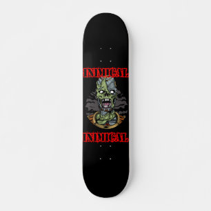 Skateboard Crâne de zombie inimitable
