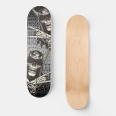 Skateboard Crâne démon (Recto)