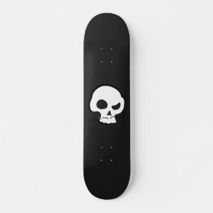 Skateboard Crâne et moustache