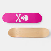 Skateboard Crâne et os croisés (Horz)