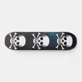 Skateboard Crâne et os croisés (Horz)