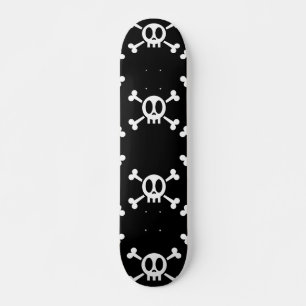 Skateboard Crâne et os croisés