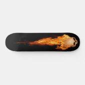Skateboard Crâne flamboyant (Horz)