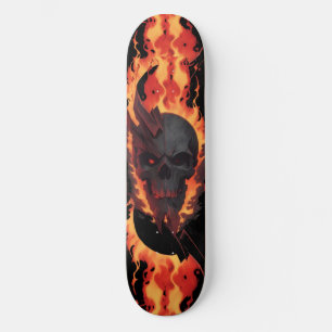 Skateboard Crâne foncé feu mort 5 Original