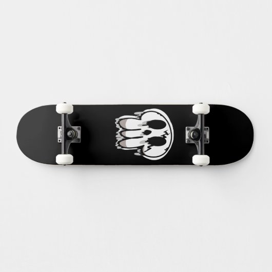 Skateboard Crâne fondu (Horz)