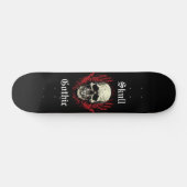 Skateboard Crâne gothique (Horz)