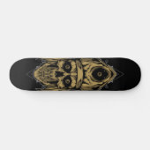 Skateboard Crâne impie - Conception personnalisée du skateboa (Horz)