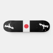 Skateboard Crâne japonaise (Horz)
