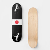 Skateboard Crâne japonaise (Recto)