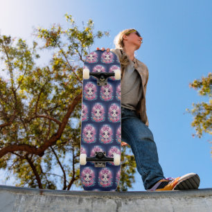 Skateboard Crâne Mignon Planche à Roulettes