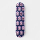 Skateboard Crâne Mignon Planche à Roulettes (Devant)