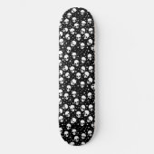 Skateboard Crâne monochrome Polka Dot (Recto)