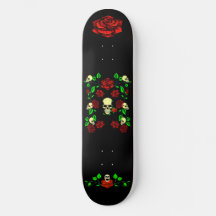 Crâne N Roses 3D
