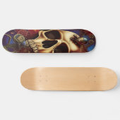 Skateboard Crâne os nu (Horz)
