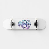 Skateboard Crâne personnalisé (Horz)