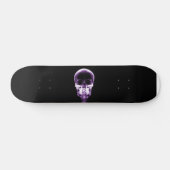 SKATEBOARD CRÂNE SQUELETTIQUE DE VISION DE RAYON X - POURPRE (Horz)