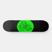 Skateboard Crâne - Teufelschädel mit Schlange (Horz)