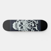 Skateboard crâne tiré (Horz)