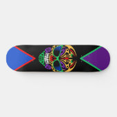 Skateboard Crâne tribal (Horz)