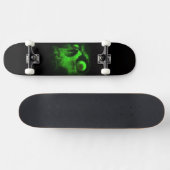 Skateboard Crâne vert (Horz)