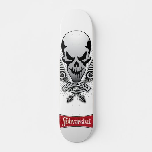 Skateboard Crâne-VFLY-001 (Devant)