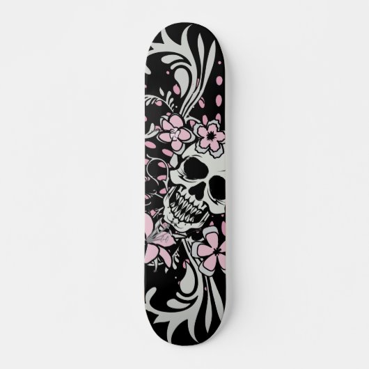Skateboard Crâne Vintage (Devant)