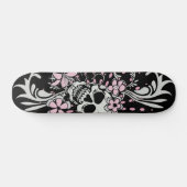 Skateboard Crâne vintage (Horz)