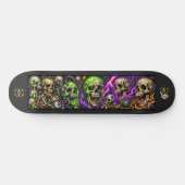 Skateboard Crânes (Horz)