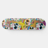 Skateboard Crânes à sucre (Horz)