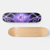 Skateboard Crânes Épées Croisées (Horz)