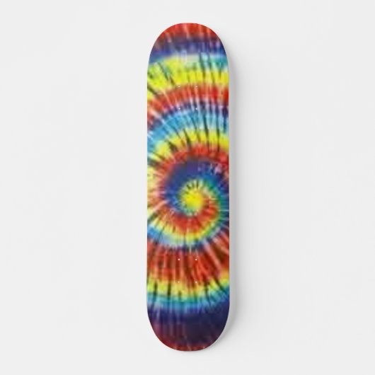 Skateboard cravate-colorant, exemple (Devant)