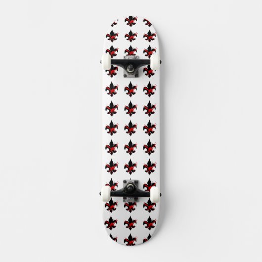 Skateboard Crawfish Fleur De Lis Ski (Recto)