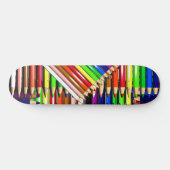 Skateboard crayons de couleur (Horz)
