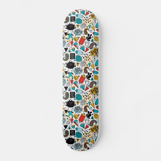 Skateboard Crazy head (Recto)
