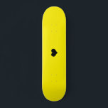 Skateboard Create Your Own Custom<br><div class="desc">Créez votre propre conception de skateboard jaune personnalisé</div>