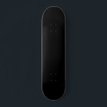Skateboard Create Your Own Custom<br><div class="desc">Créez votre propre conception de skateboard noir personnalisé</div>