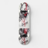 Skateboard Create Your Own Edgy Fashion Skull Style Design (Recto)