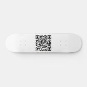 Skateboard Création instantanée de code QR (en entrant votre  (Horz)