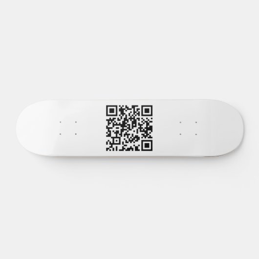 Skateboard Création instantanée de code QR (en entrant votre  (Horz)