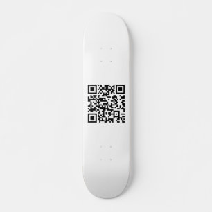 Skateboard Création instantanée de code QR (en entrant votre