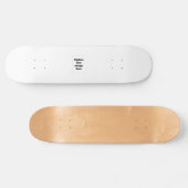Skateboard Créez votre propre blanc (Horz)