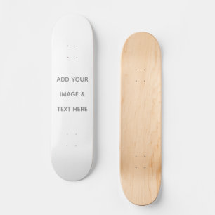 Skateboard Créez votre propre blanc 