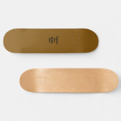 Skateboard Créez Votre Propre Brun (Horz)