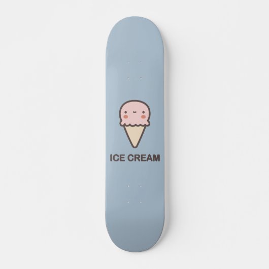 Skateboard Crème de glace (Devant)