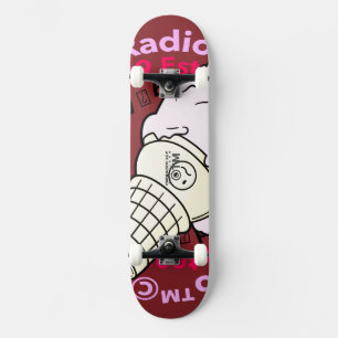 Skateboard Crème glacée ChiRadioLLC ™